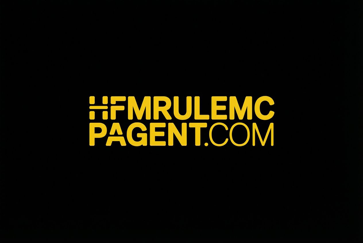 HFM Rule MC Pagent logo